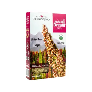 Andean Dream Pasta Organic Fusilli