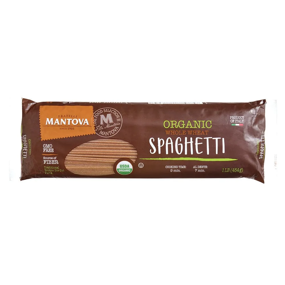 Spaghetti, Whole Wheat, Organic
