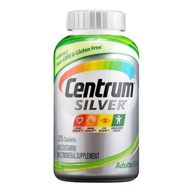 Centrum Silver Multivitamin Adults 50+, 325 Tablets