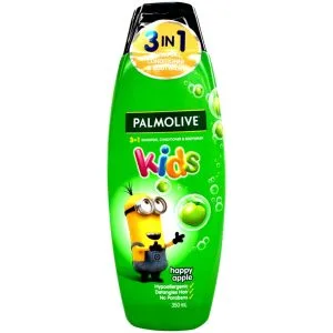 Palmolive – Kids – 3 in 1 Shampoo, Conditioner, and Bodywash – Happy Apple – 350 ML