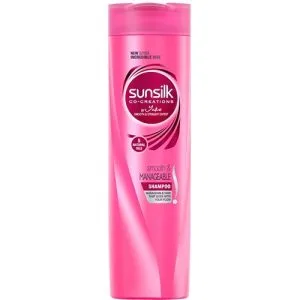 Sunsilk – Shampoo – Co-Creations- 5 Flower Essentials – Smooth & Manageable (PINK)