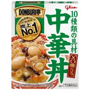Glico Donburi Tei Chukadon Chinese Style Vegetables Bowl 210g