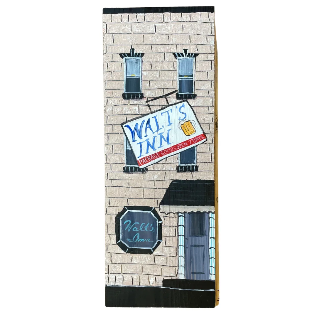 Linda Amtmann Wooden Planks- Walt’s Inn