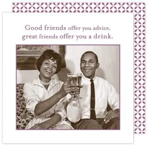 Shannon Martin Design – Offer You A Drink Beverage Napkin