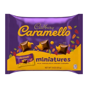 Cadbury Caramello Fall Milk Chocolate & Creamy Caramel Miniatures Candy