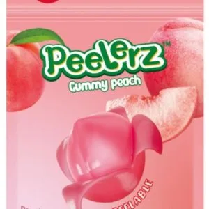 Amos Peelerz Peeling Gummies – Peach – 6oz