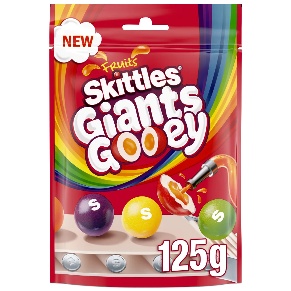 Skittles Fruits Giants Gooey
