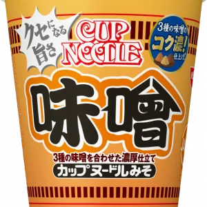 Nissin Cup Noodle Miso, Japanese Ramen, 1 Cup 82g