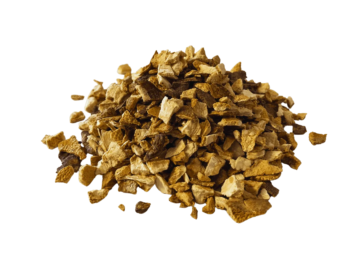 Lemon Peel, Cut, Sifted