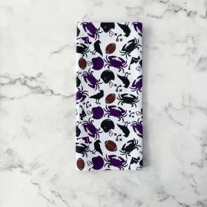 Jami Creates – Baltimore Ravens Patterned Waffle Kitchen Dish Towel: W