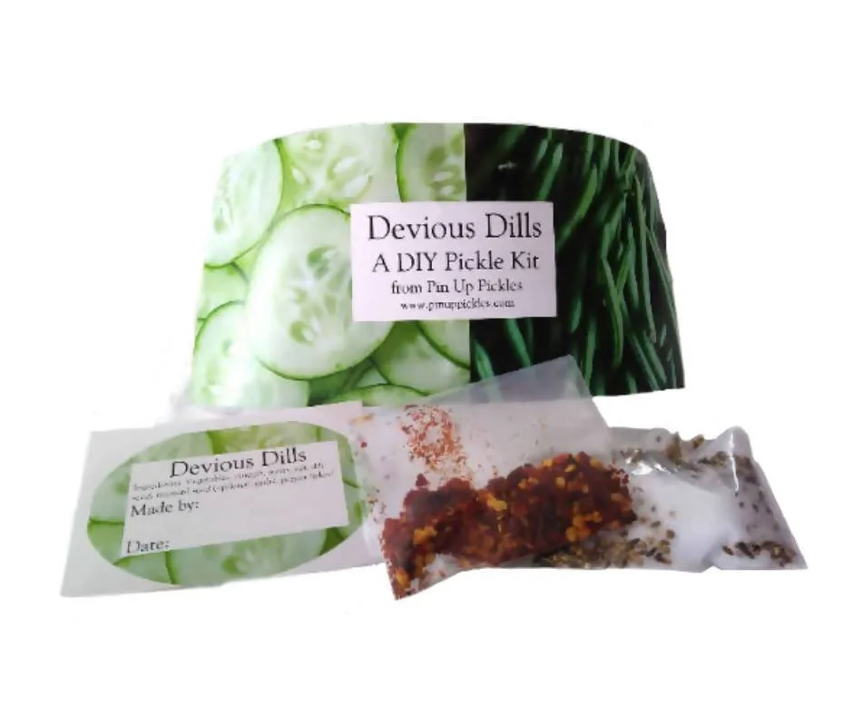 DIY Pickle Kit (No Jar) – Devious Dill – 24 Packets