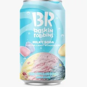 Baskin Robbins Cotton Candy Milky Soda