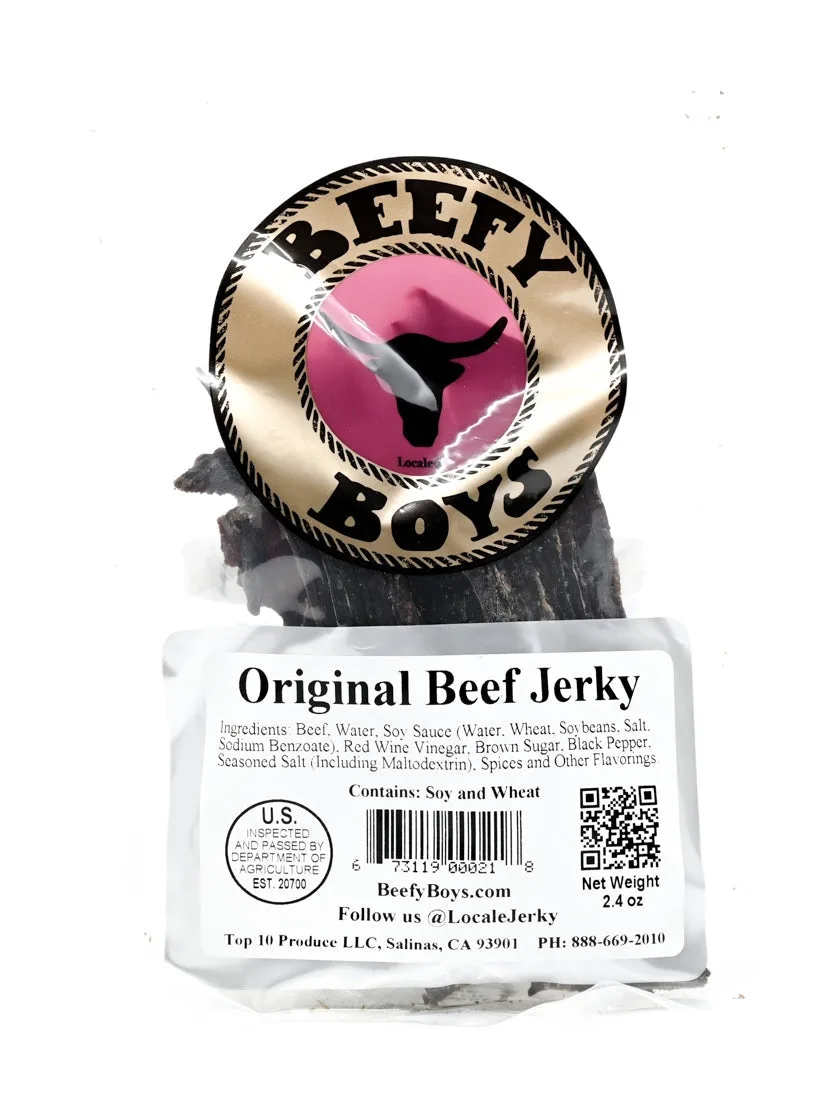 Jerky Original Beef Jerky Beefy Boys 2.5