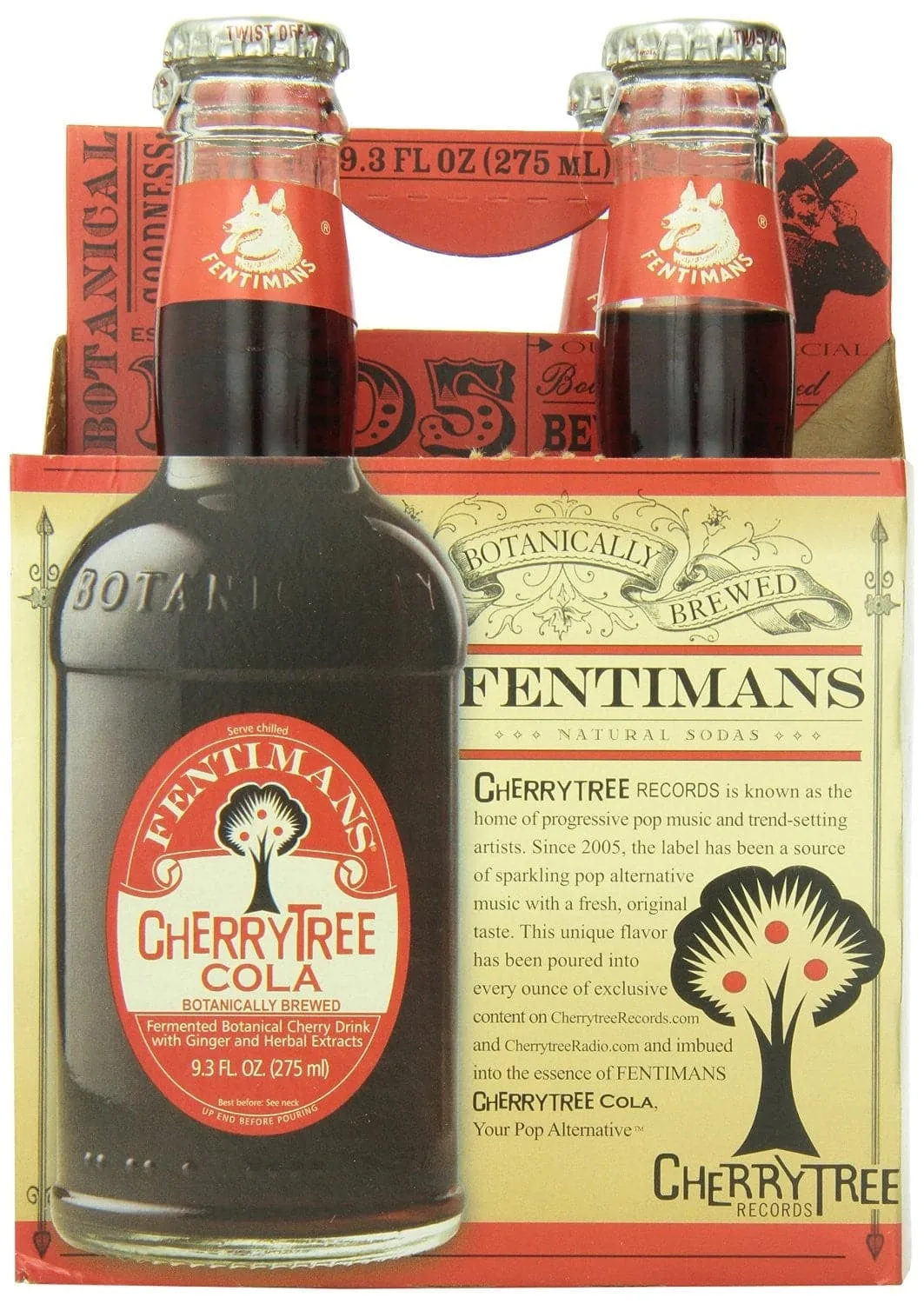 Fentimans Cherry Tree Cola – Natural, Botanically Brewed Refreshment