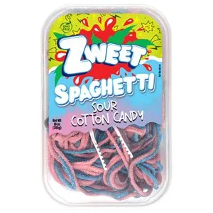 Zweet Sour Cotton Candy Silly Spaghetti – 10 oz