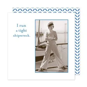 Shannon Martin Design – Tight Shipwreck Beverage Napkin
