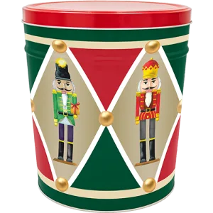 6.5 Gal Nutcracker Popcorn Tin
