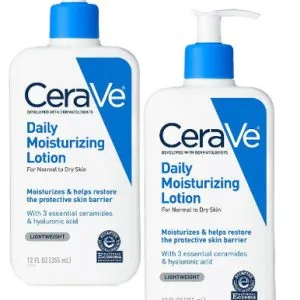 CeraVe Daily Moisturizing Lotion for Dry Skin, 12 oz (Pack of 2)