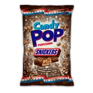 Candy Popcorn Snickers
