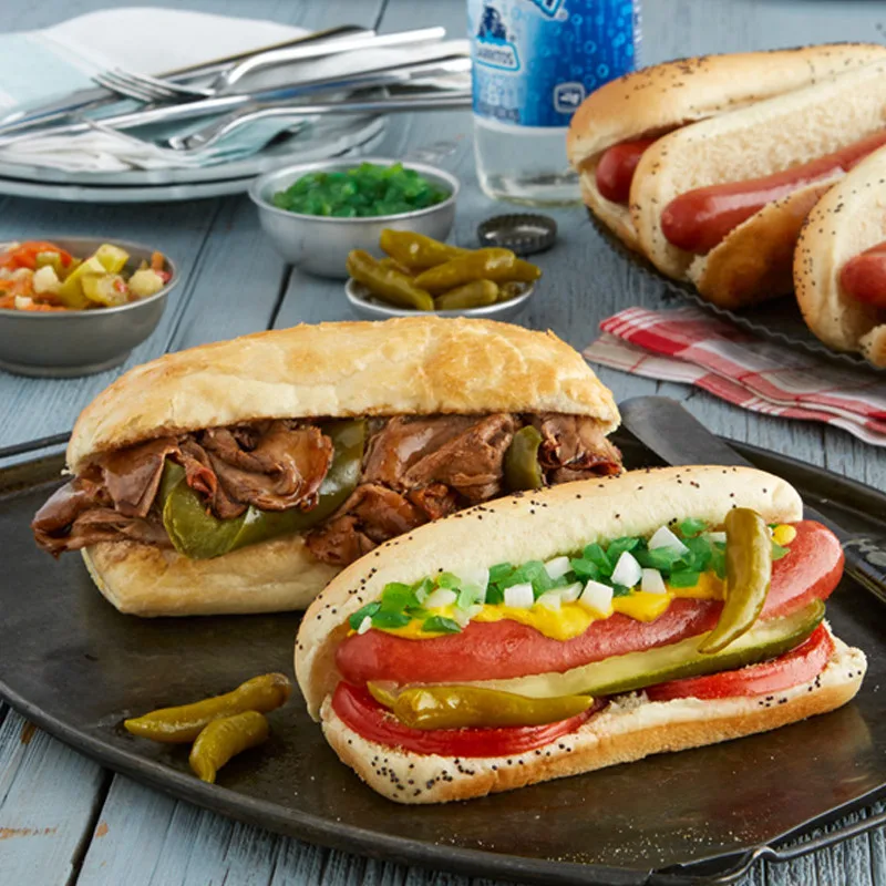 Portillo’s Italian Beef Kit & Hot Dog Kit Combo