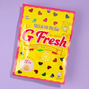 UHA Mikakuto G Fresh Gummy Candy – Sour Lemon