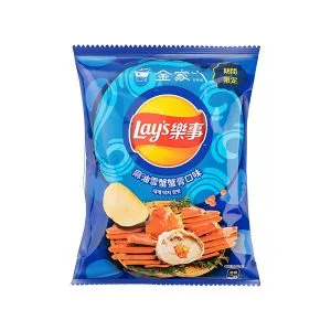 Lay’s Sesame Oil Snow Crab Paste Flavor (Taiwan)