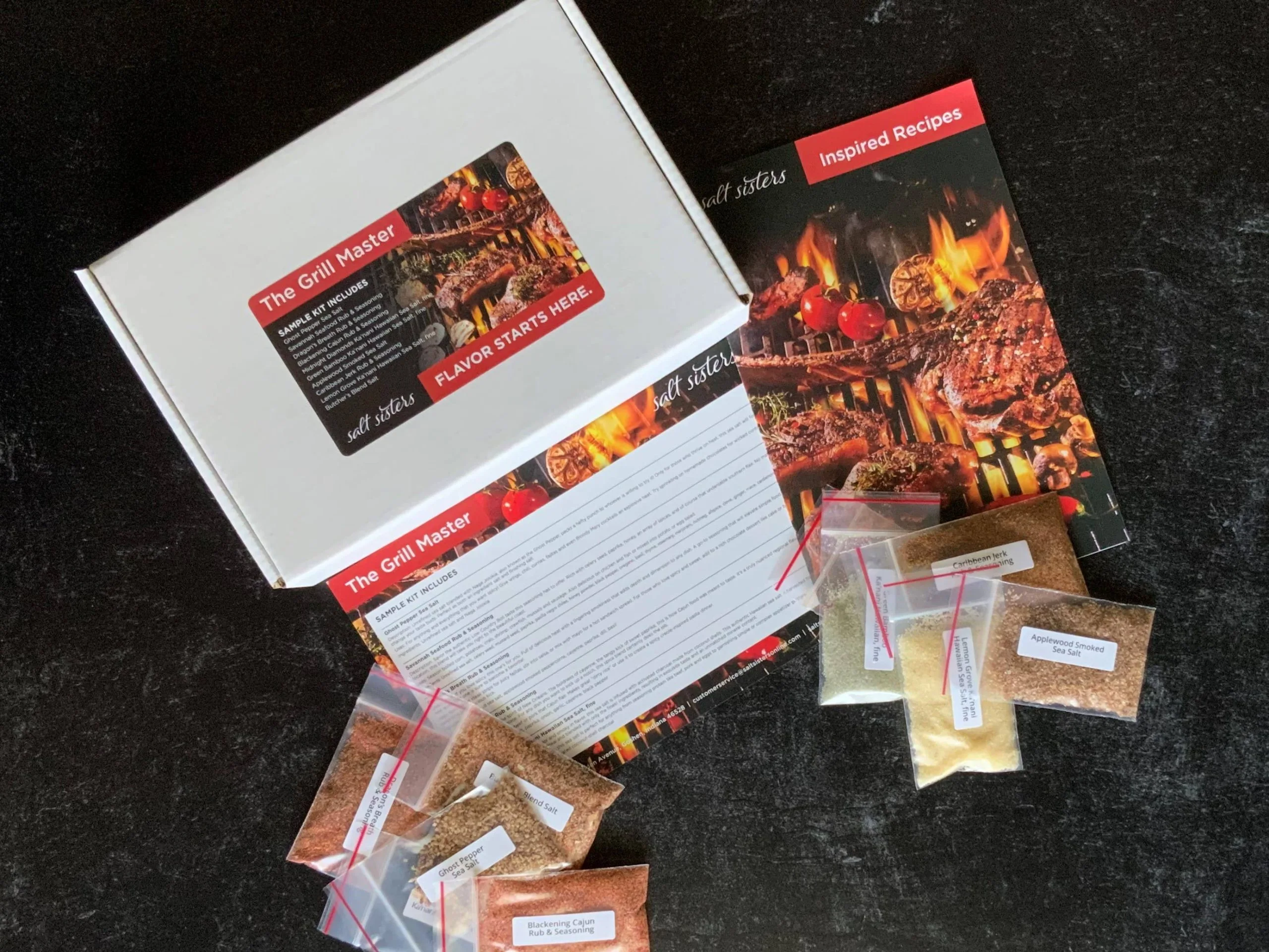 s.a.l.t. sisters – The Grill Master Sample Kit