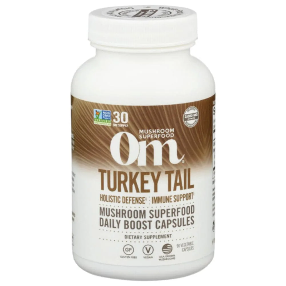 Om – Organic Mushroom Nutrition Capsule Turkey Tail – 90VG