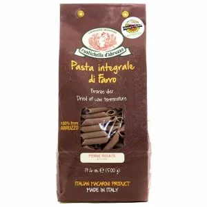 Rustichella d’Abruzzo – Whole Grain Farro Pasta, 1.1lb | Multiple Choi