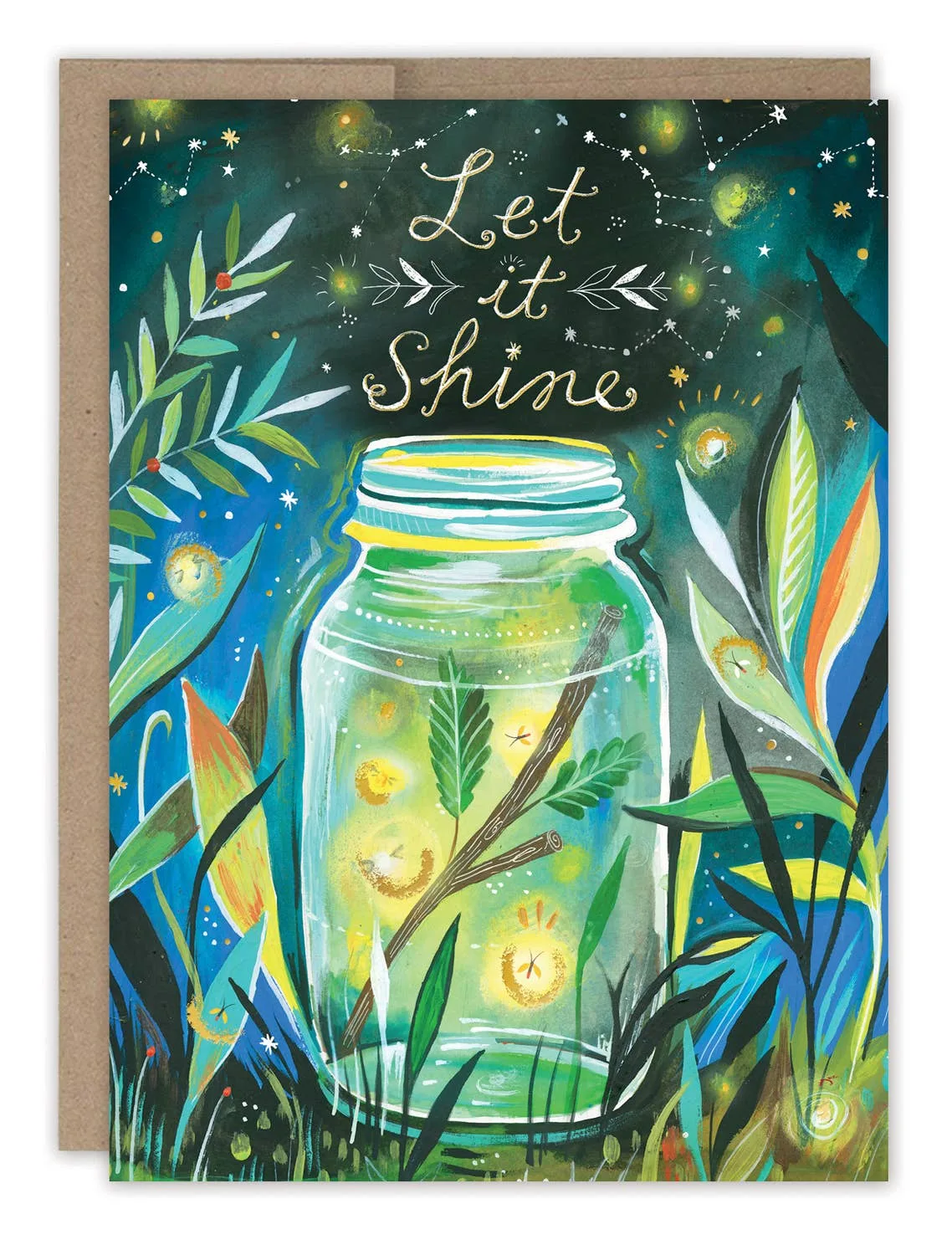 Biely & Shoaf – Firefly Jar Birthday Card