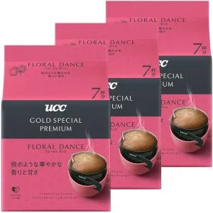 UCC GOLD SPECIAL PREMIUM One Drip Coffee Floral Dance 3 Packs Japan – Tokyo Sakura Mall