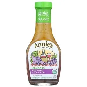 Annie’s Homegrown – Organic Red Wine & Olive Oil Vinaigrette, 8 fl oz