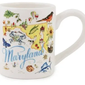 MD Maryland State Ceramic Collection Mug