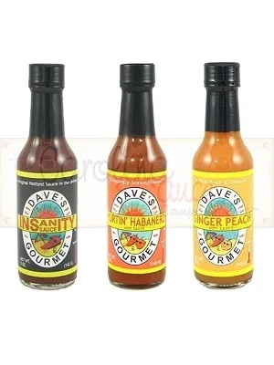 Dave’s Gourmet Spicy Three Pack
