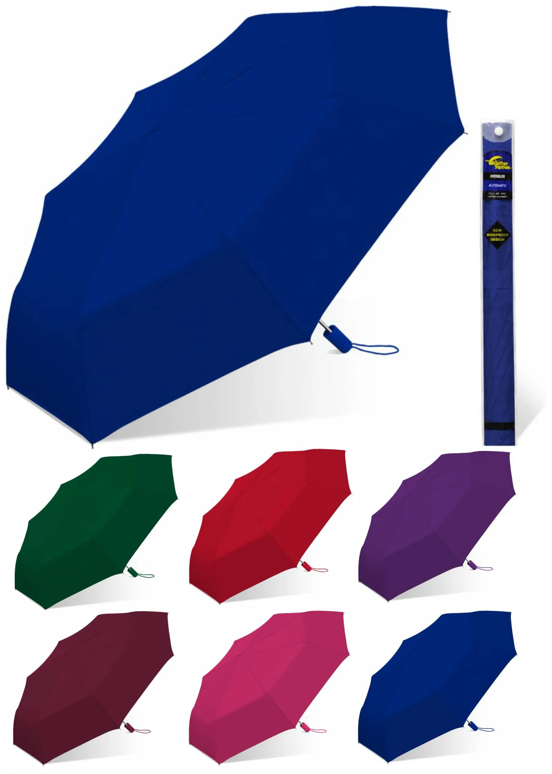 Chaby International – 42″ Automatic Folding Umbrella