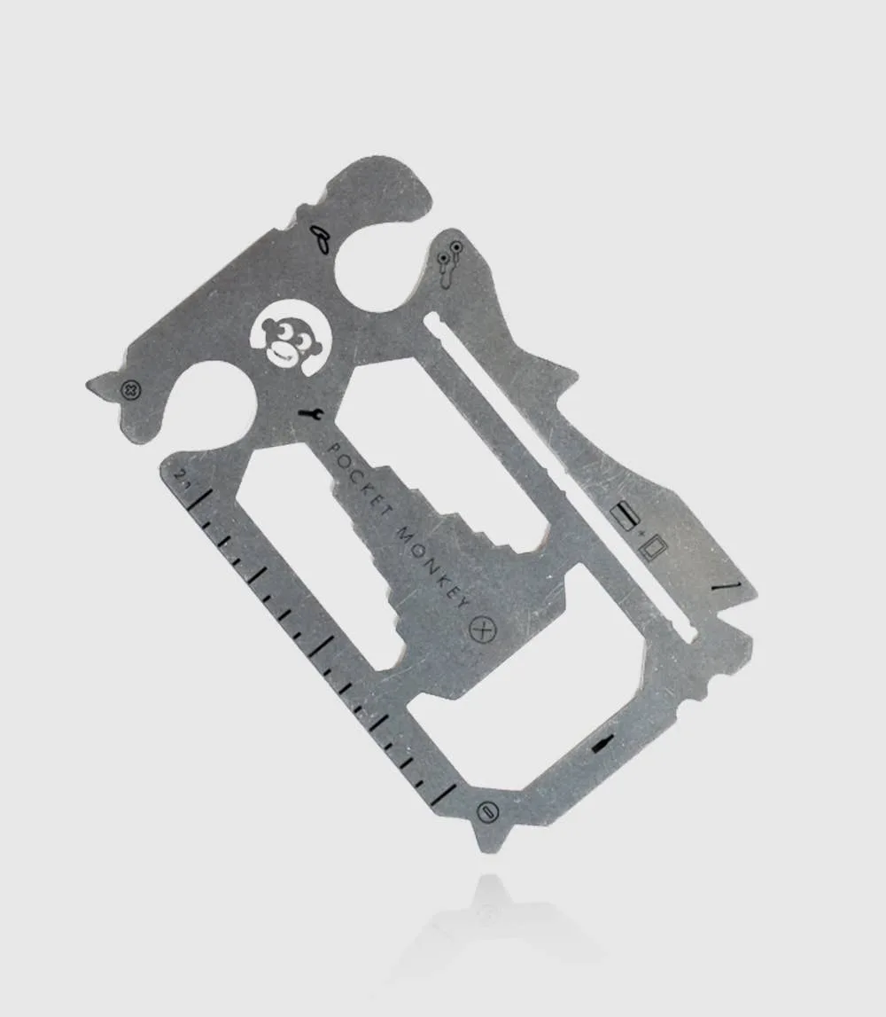 Zootility – PocketMonkey X – Wallet Size Multitool