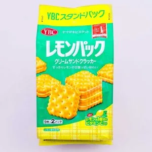YBC Lemon Cream Biscuit Sandwiches