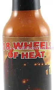 18 Wheels of Heat Hot Sauce, 5 oz.