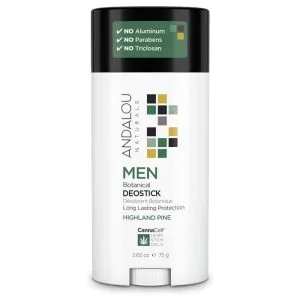 Andalou Naturals – Men Botanical Deodorant Highland Pine, 2.65 oz