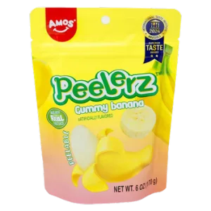 Amos Peelerz Gummy Banana 6oz