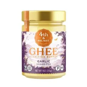 4th & Heart Ghee Clarified Butter Garlic