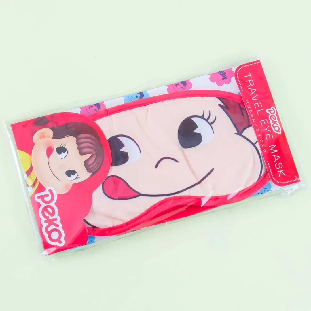 Milky Peko-Chan Travel Eye Mask
