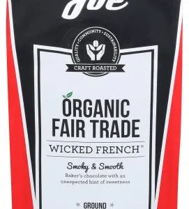 Wicked Joe Coffee – Wicked French Ground Coffee, 12 oz | Pack of 6