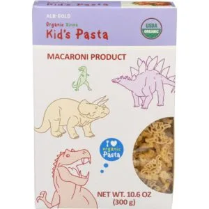 Alb Gold – Organic Kids Pasta Dinosaur Shapes, 10.6 Oz