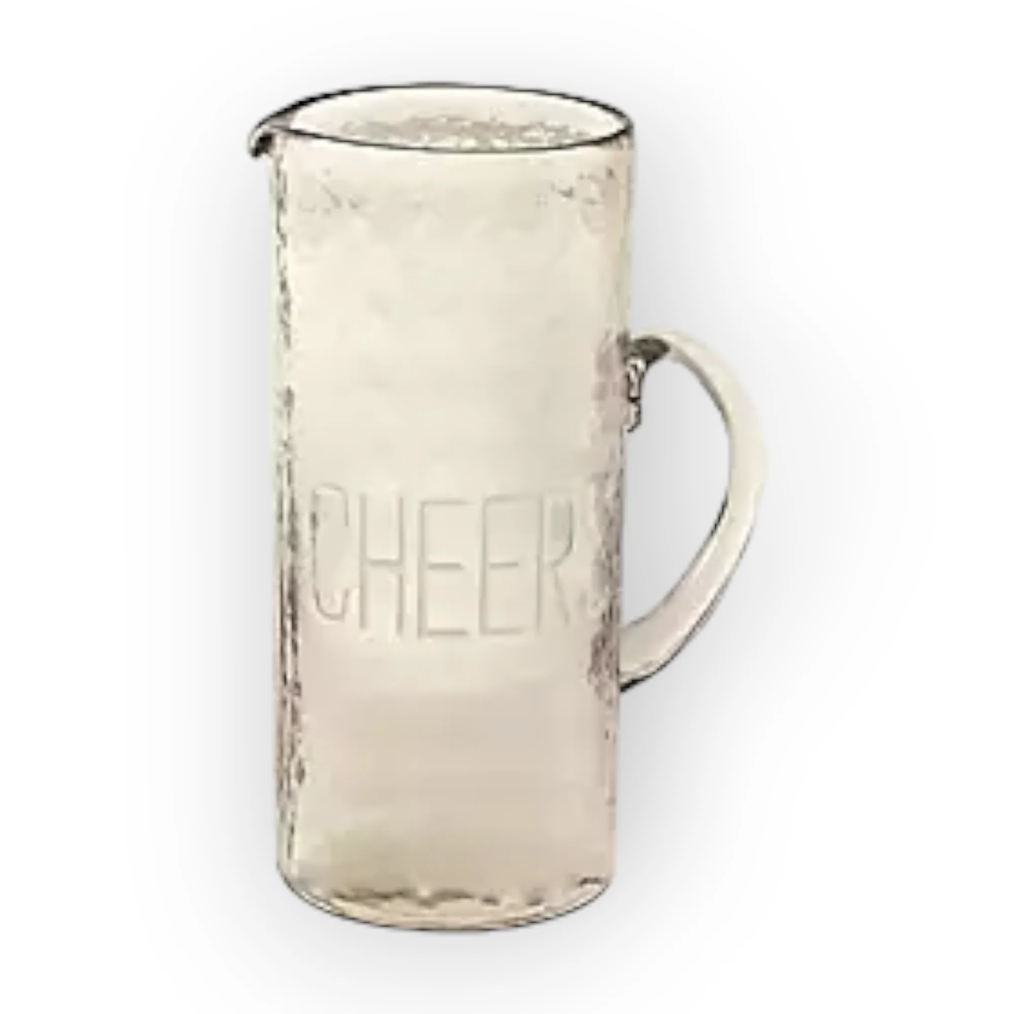 Mud Pie Cheers Glass Pitcher