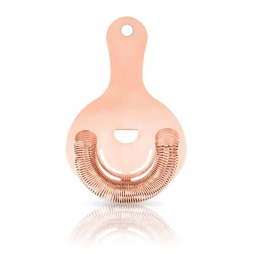 Viski – Summit™ Copper Hawthorne Strainer by Viski