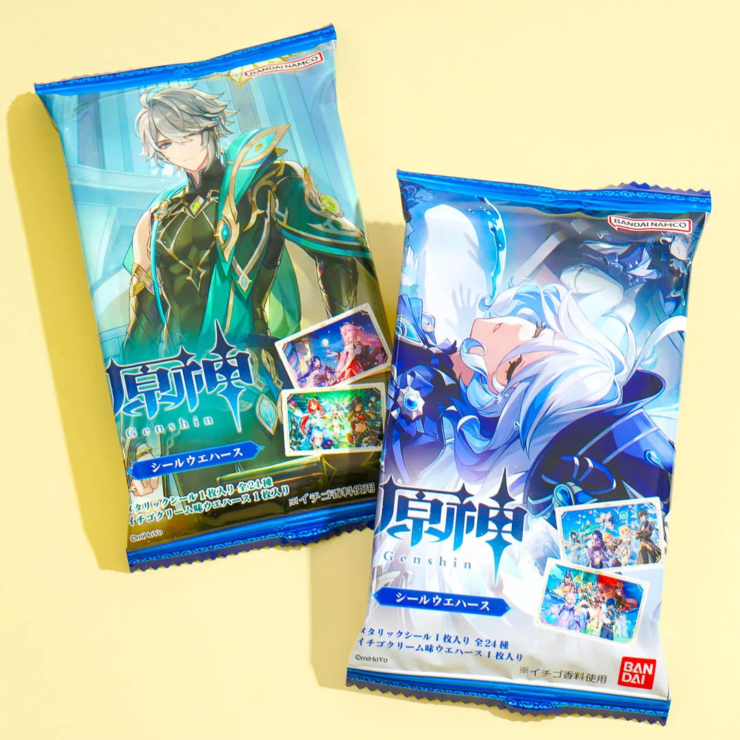 Genshin Impact Wafer With Sticker
