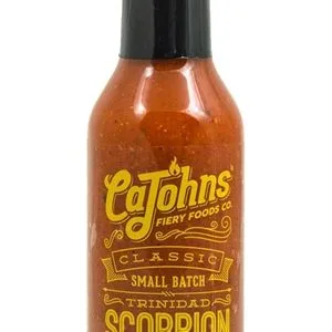 CaJohn’s Classic Small Batch Trinidad Scorpion Pepper Sauce, 5oz.