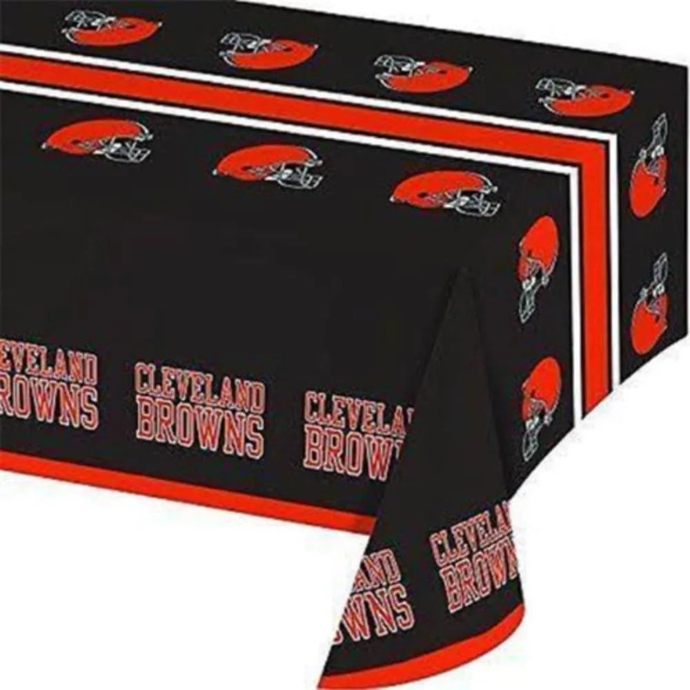 Creative Converting – Cleveland Browns Table Cover, 1 Each