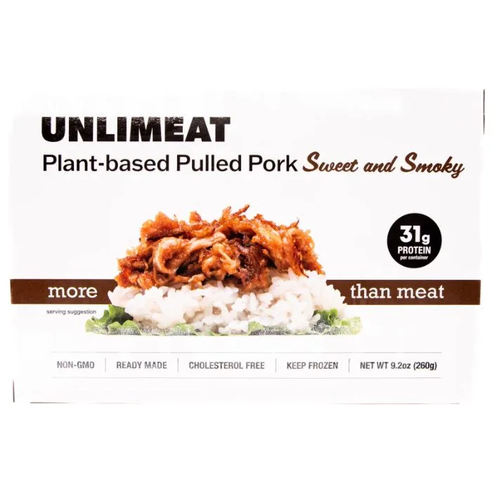 Experience Unlimeat Pulled Pork: Sweet, Smokey Perfection
